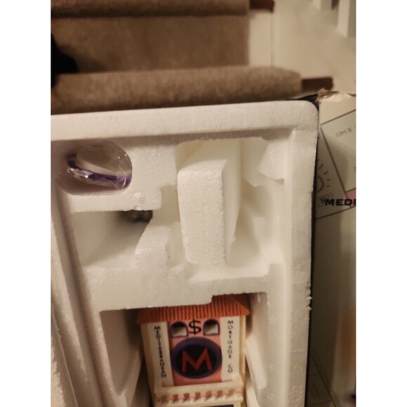 Dept 56 Monopoly Collab "Mediterranean Mortgage Co." Sixty Mediterranean Ave. - Picture 6 of 11